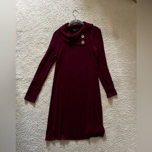 Love Kuza sweater dress size m MADE IN THE USA
